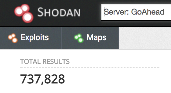 Shodan Search Results